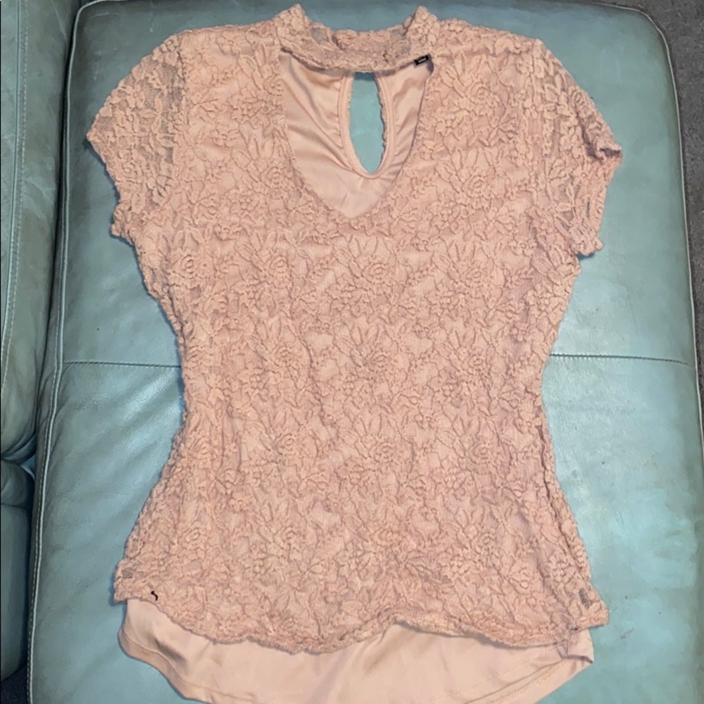 Almost Famous Keyhole Shirt